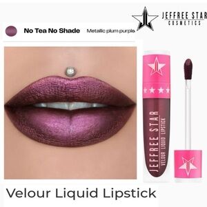 Jeffree Star Velour Liquid Lipstick — Metallic Plum No Tea No Shade